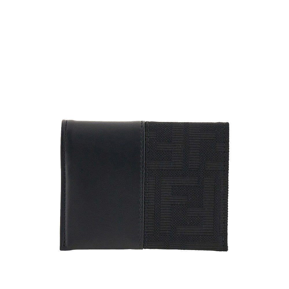 Fendi FF jacquard bi-fold card holder