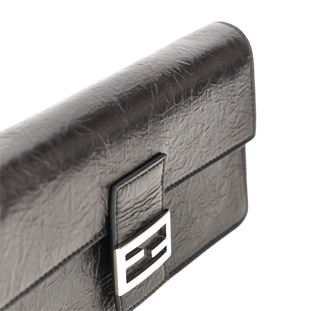 Fendi 'Tube' clutch with double strap