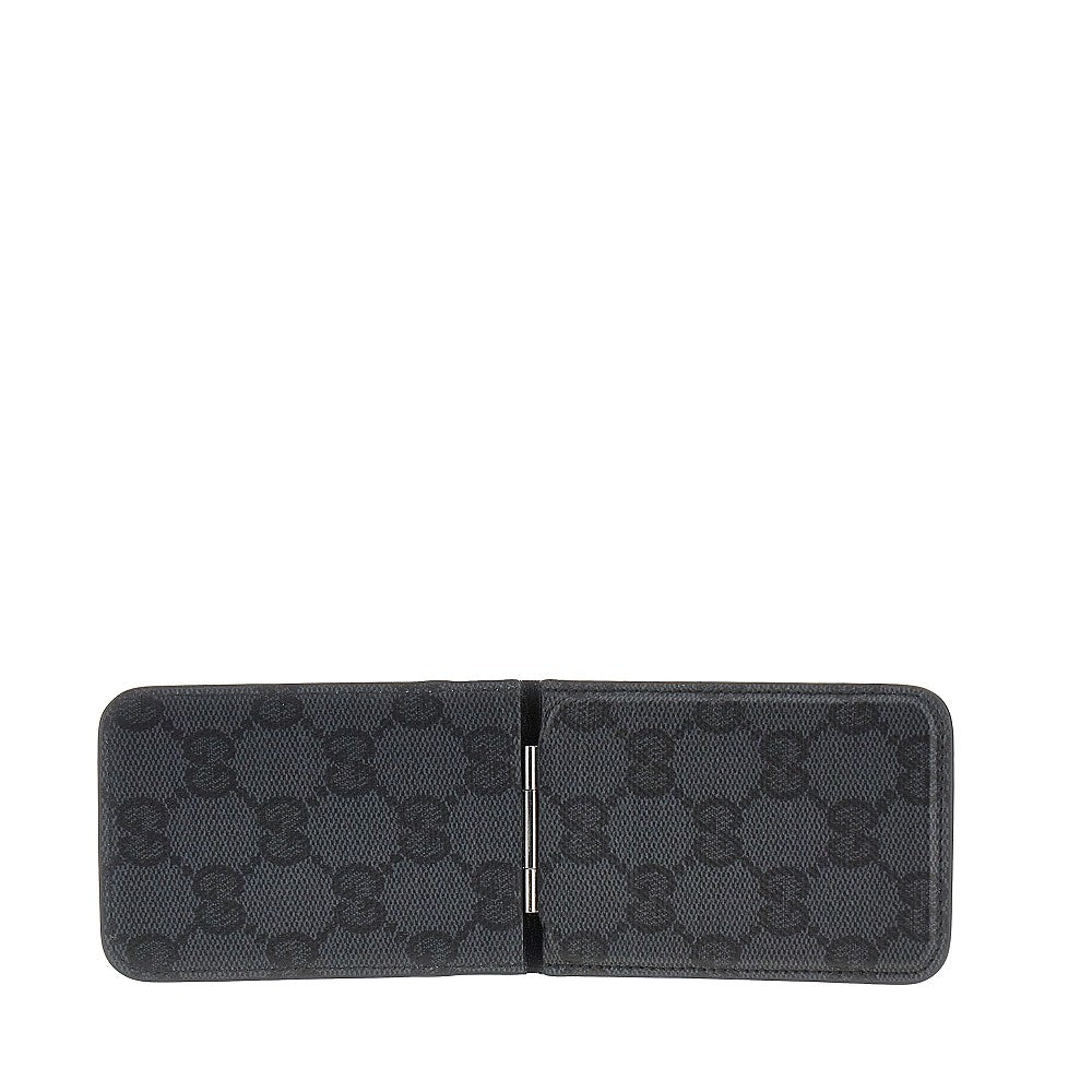 Gucci GG Supreme magnetic card holder
