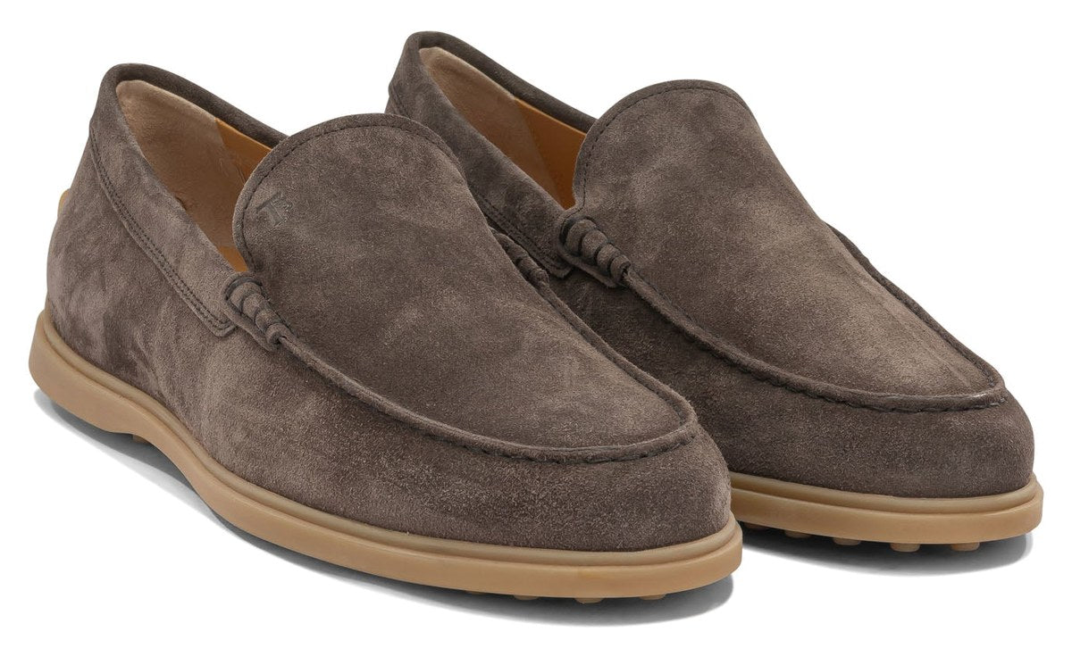Tod's suede loafers