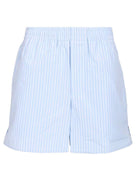 Ami Cotton Poplin Shorts - Sky Blue