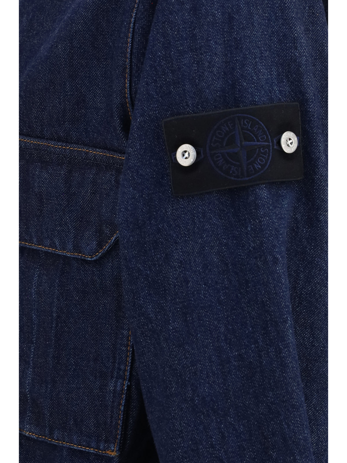 Stone Island Indigo 1200002 Denim Jacket - Blue Rinse