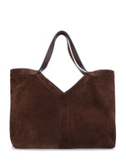 Saint Laurent Large Tote Bag "Bv Y" - Brown