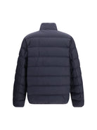 Moncler Baudinet short Down Jacket - Navy