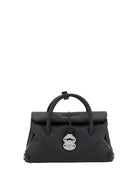 Zanellato Dotta Centauro Shoulder Bag - Black Black