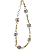 Versace Novantatré Necklace - Gold - Palladium