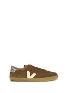 Veja Panenka suede Sneakers - Brown_Pierre_Silver
