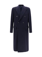 Dolce & Gabbana Double-breasted wool Coat - Blue Scurissimo 1