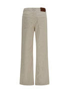 Marni Corduroy flare Pants - Fog
