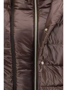 Herno High-neck padded Jacket - Fondente