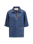 Valentino Denim Shirt - Denim Dark