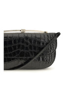 Tom Ford Crocodile-print leather Shoulder Bag - Black