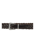 Brunello Cucinelli Braided leather Belt - Testa Di Moro