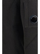 C.P. Company Full-rib cotton Sweater - Raven