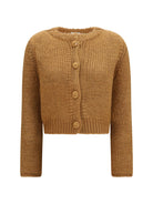 Forte_forte Chunky knit Cardigan with buttons - Heliodore
