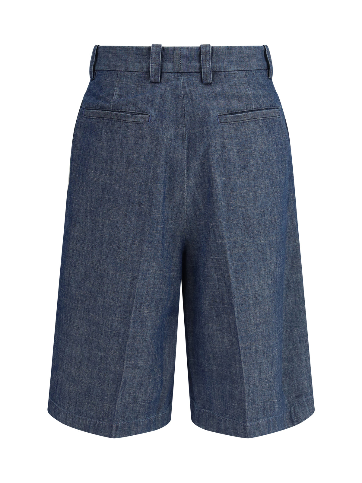 Jil Sander Cotton Bermuda - Indigo