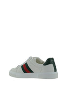 Gucci Leather Sneakers - Gr.Whi/Vrv/Green Ace