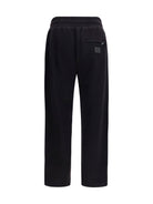 Dolce & Gabbana Cotton Sweatpants - Black