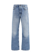 Off-White Half Arrow slim relaxed Jeans - Light Medium Blue