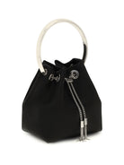 Jimmy Choo Bon Bon Bucket Bag - Black/Silver