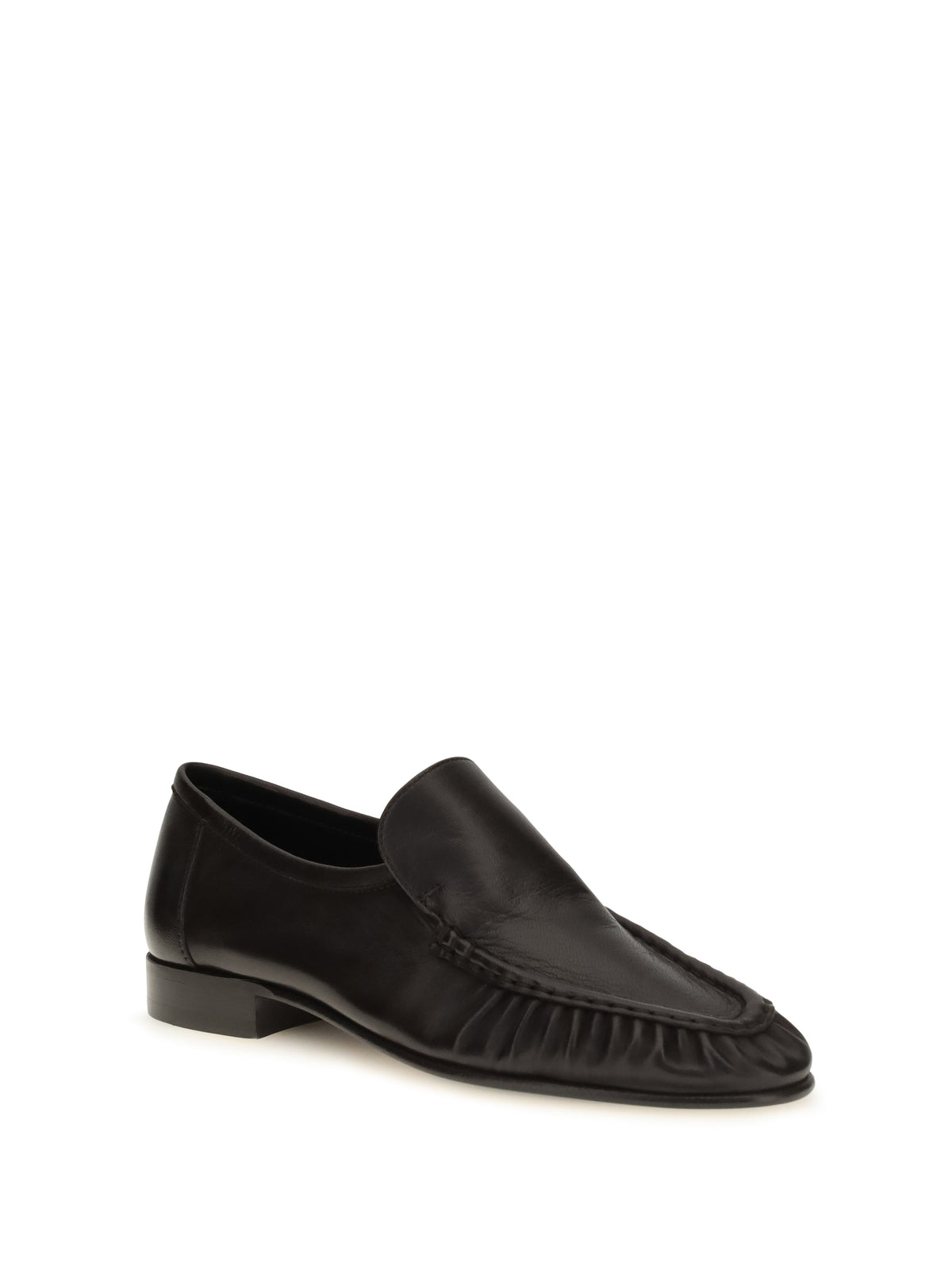 The Row Two Loafers - Lacquer Brown