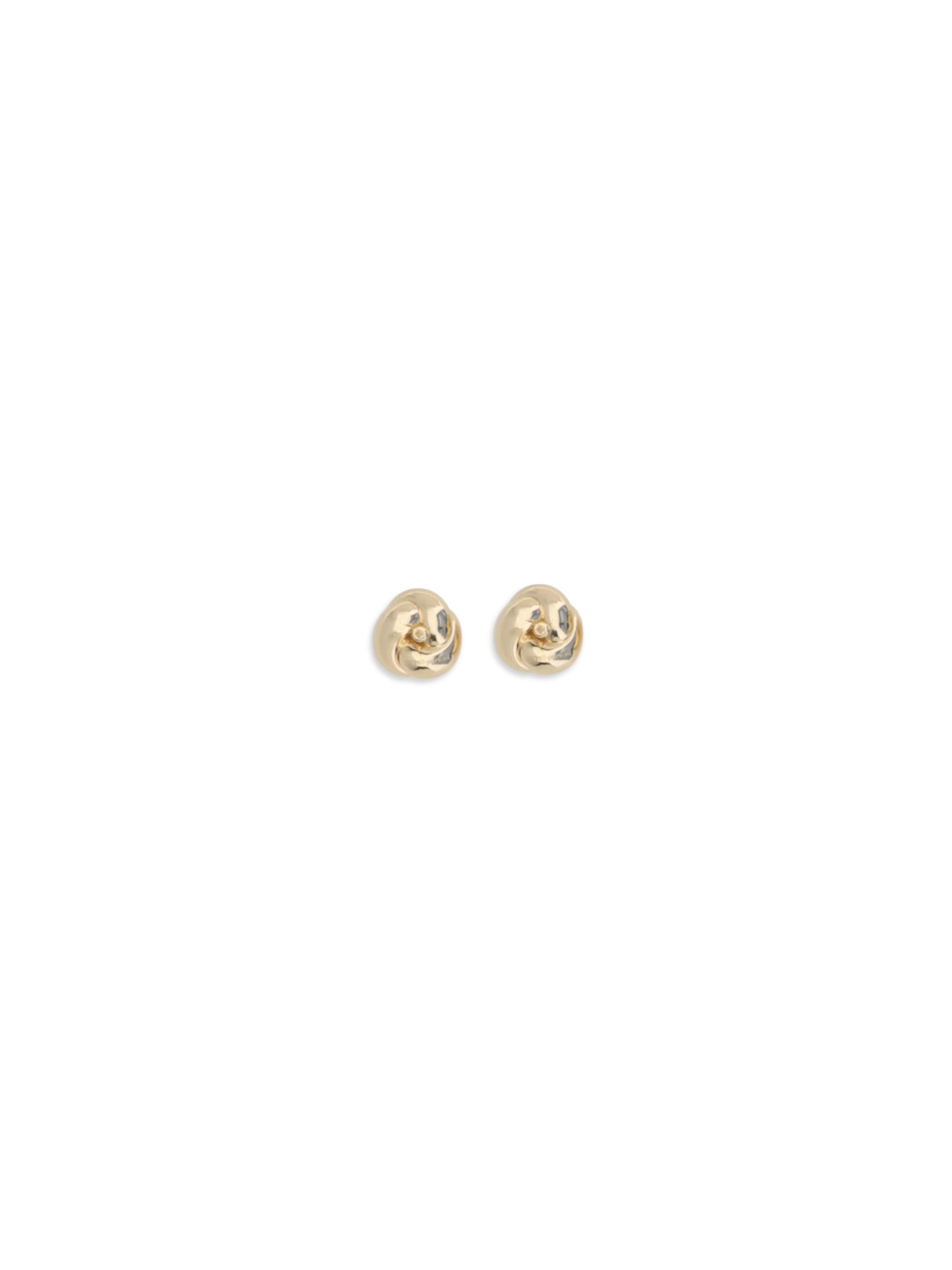Self-Portrait Small Knot Earrings - Gold