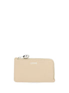Loewe Pebble Square Card Holder - Beige
