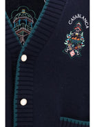 Casablanca Hotel crest Cardigan - Multi