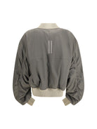 Rick Owens Secchia Flight Bomber in lamb leather - Sand/Euca
