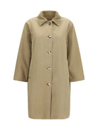 The Row Etoli cotton Coat - Beige