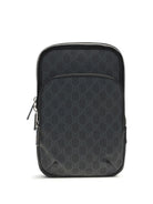 Gucci GG Supreme Shoulder Bag - Black/Black/Brb/Blk