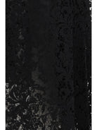 Fendi Flared midi Skirt in macramé lace - Black