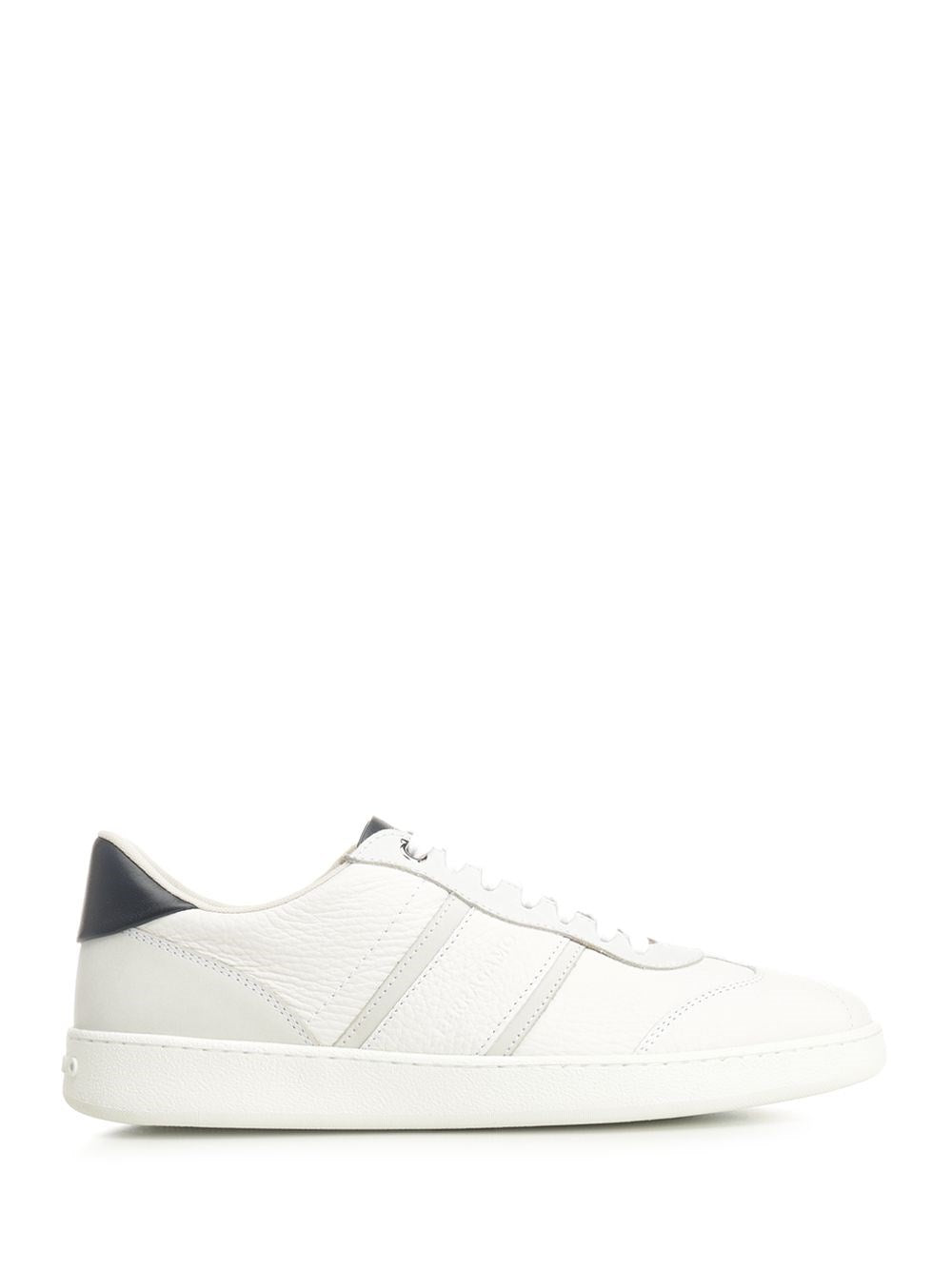 Ferragamo Achille Leather Sneaker - White