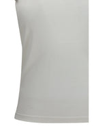 Tom Ford Micro-rib silk jersey Tank Top - Off White