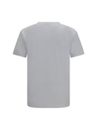 Dolce & Gabbana Cotton T-shirt with logo plaque - White Ottico