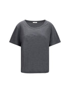 The Row Dera T-shirt - Charcoal Melange