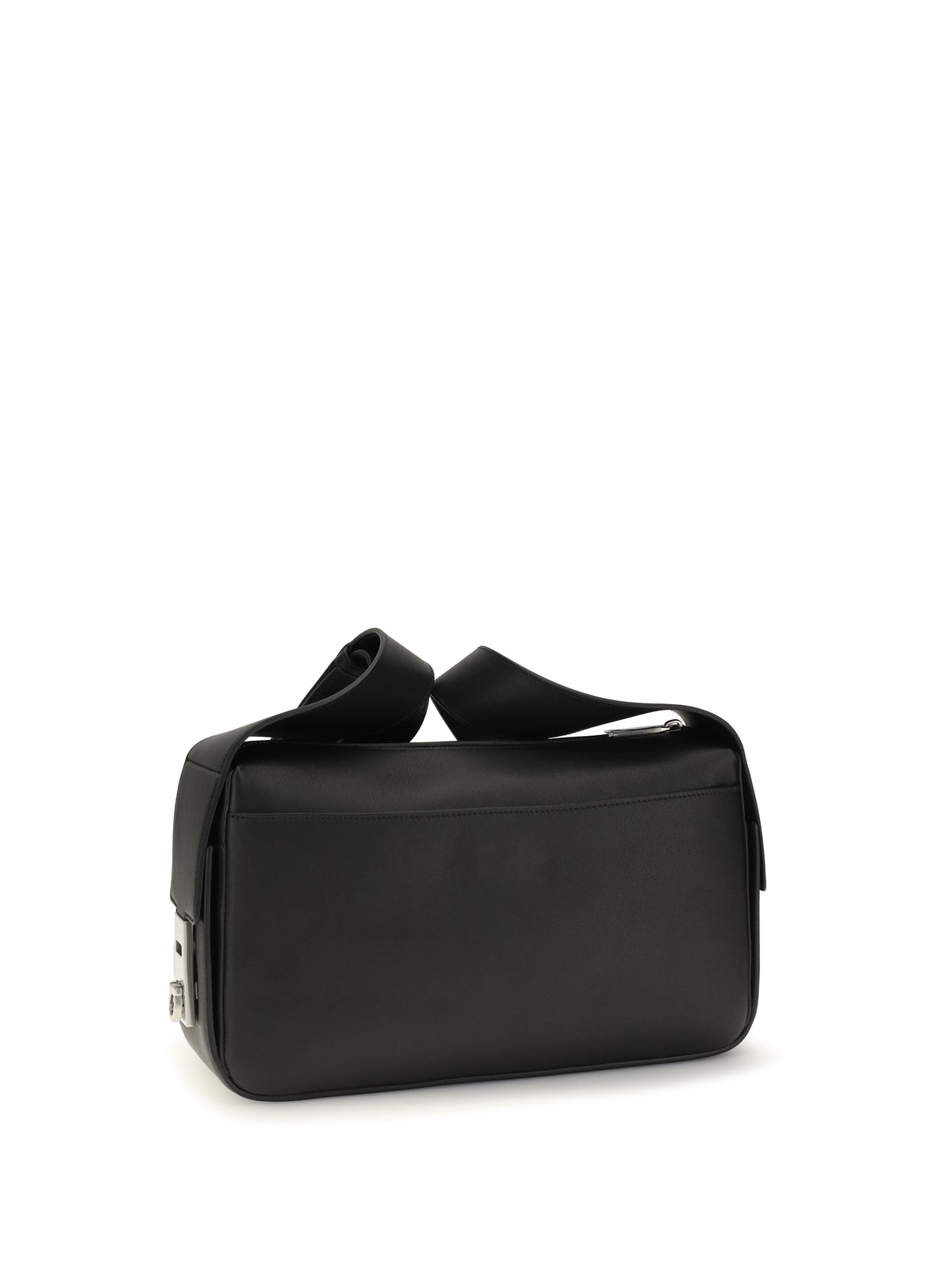 Ferragamo Hug Buckle Utility Shoulder Bag - Black