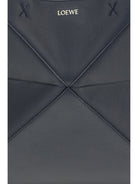 Loewe Medium Puzzle Fold Tote Bag - Deep Navy