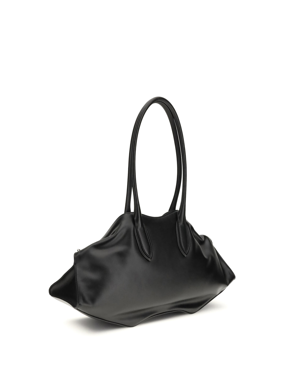 Alexander McQueen Manta Shoulder Bag - Black/Silver