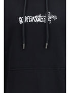 Off-White Heraldic Treshold Arrows Skate Hoodie - Black