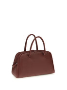 Jacquemus Le Petit Turismo leather Top Handle Bag - Burgundy