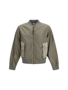 C.P. Company Bi-TM Mixed Lens bomber Jacket - Gunmetal