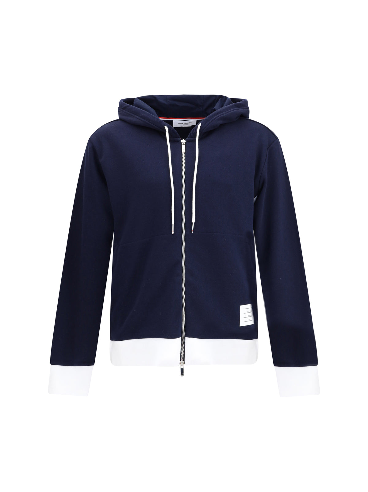 Thom Browne Cotton Hoodie - Navy