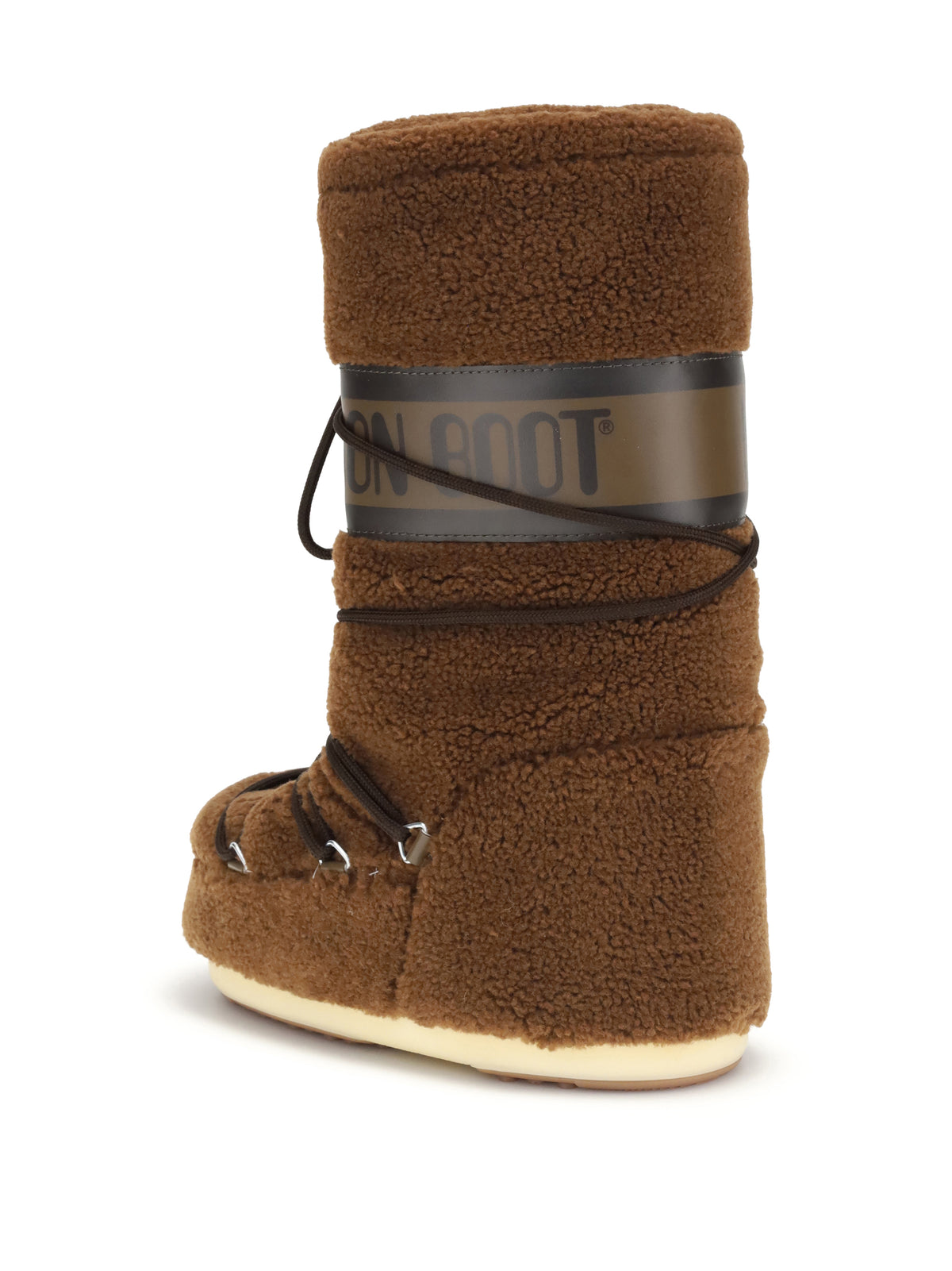 Moon Boot Icon Teddy Boots - Brown