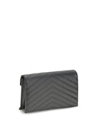 Saint Laurent Cassandre mini Shoulder Bag - Black