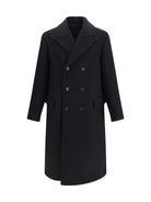 Fendi Wool and angora Coat - Black