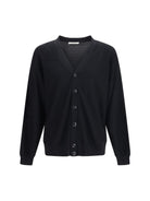 Lemaire Merino wool blend Cardigan - Black