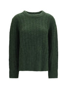 Allude Cashmere and silk crewneck Sweater - 36
