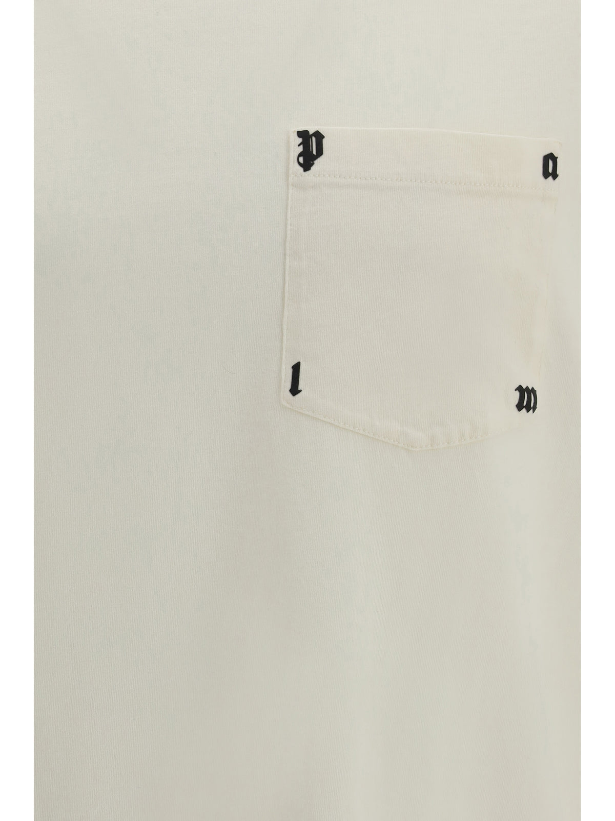 Palm Angels Palm Rib T-shirt - Off White - Light Grey