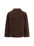 Tory Burch Suede Jacket - Light Chocolate